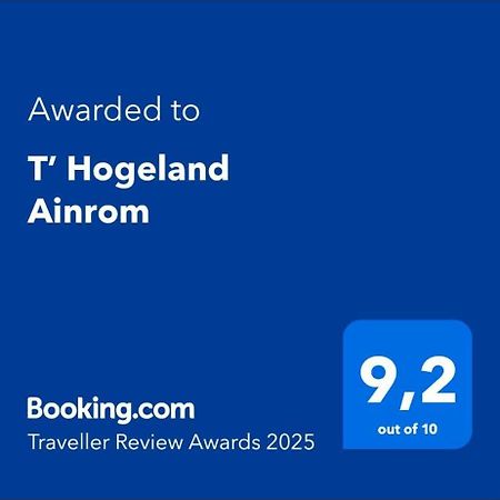 T' Hogeland Ainrom Bed & Breakfast Eenrum Eksteriør bilde